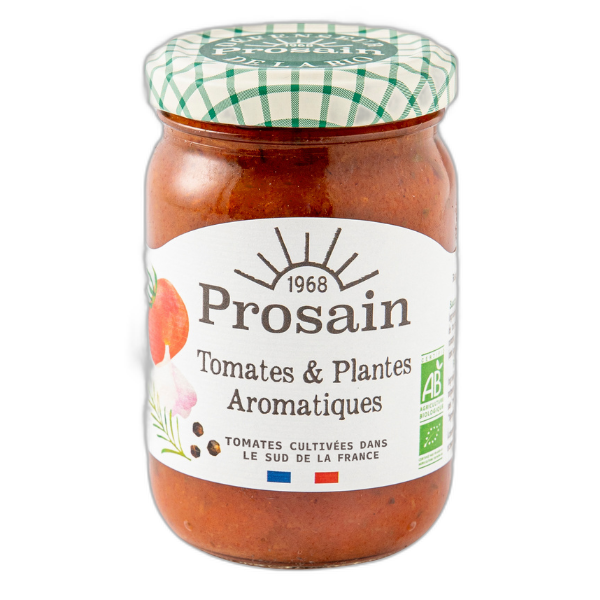 Sauce tomate aux plantes aromatiques bio - 200 g