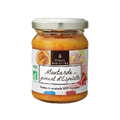 Moutarde au piment d'espelette 100% graines françaises bio - 125 g