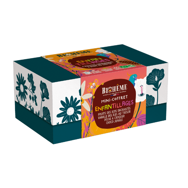 Mini coffret enfantillages - 40 infusettes