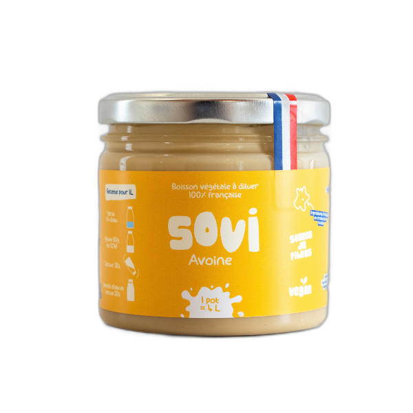 Boisson végétale avoine sans sucre ajouté à diluer bio - 320g