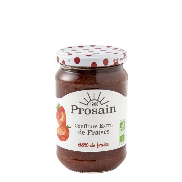 Confiture extra de fraises 65 % de fruits - 350 g