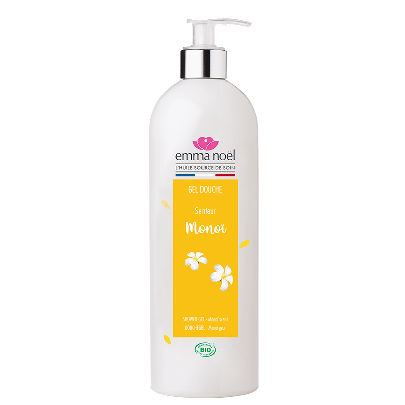 Gel douche senteur monoï bio - 1 L
