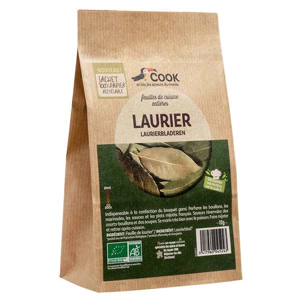 Laurier en feuilles bio (origine UE) - 10 g