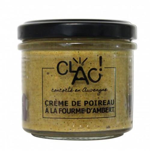 Crème de poireau à la fourme d'ambert bio - 100 g