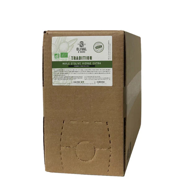 Huile d'olive vierge extra puissante bio Vrac (origine Portugal) - 10 L