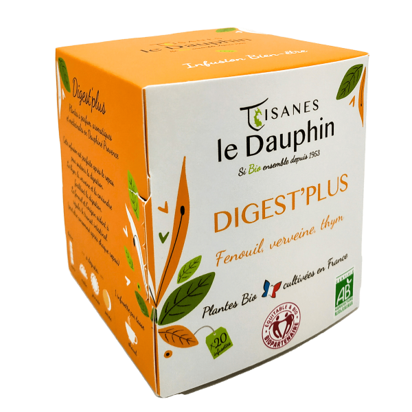 Infusion bio digest plus origine france - 20 infusettes