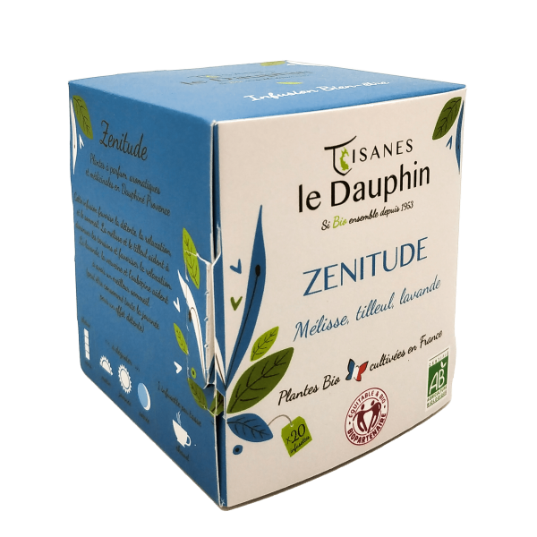 Infusion bio z√©nitude origine france - 20 infusettes