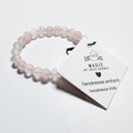 Bracelet enfant tendresse quartz rose