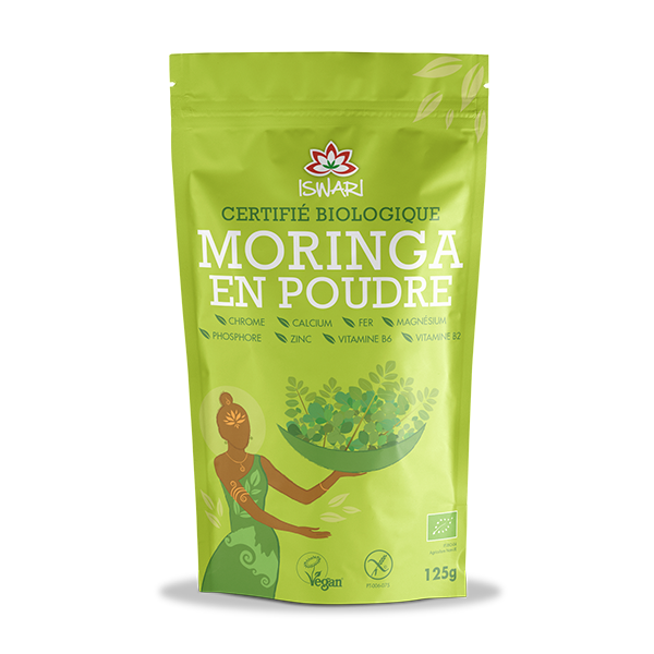 Moringa en poudre bio (origine Hors UE) - 125 g