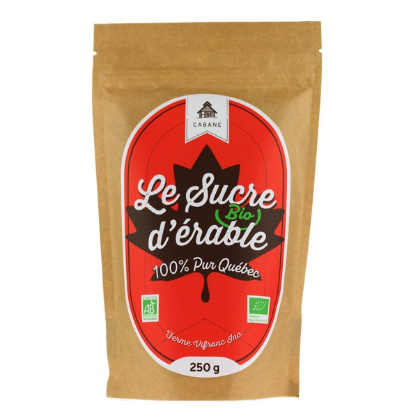 Sucre d'érable bio (origine Canada) - 250 g