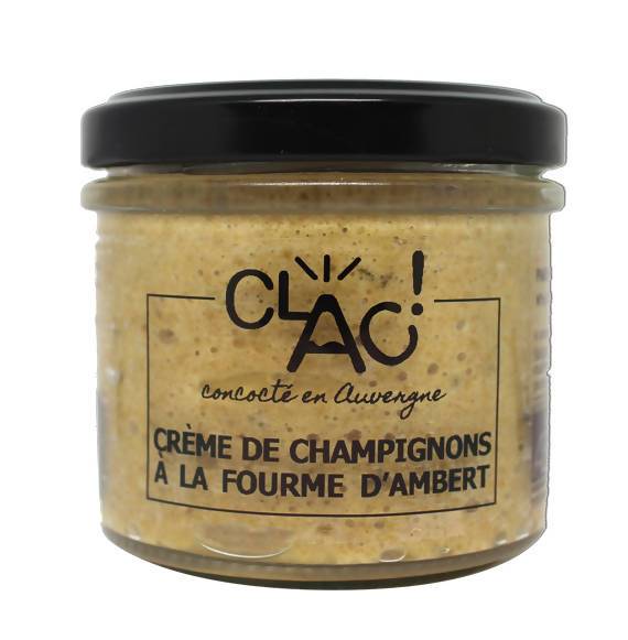 Crème de champignons à la fourme d'ambert bio - 100 g
