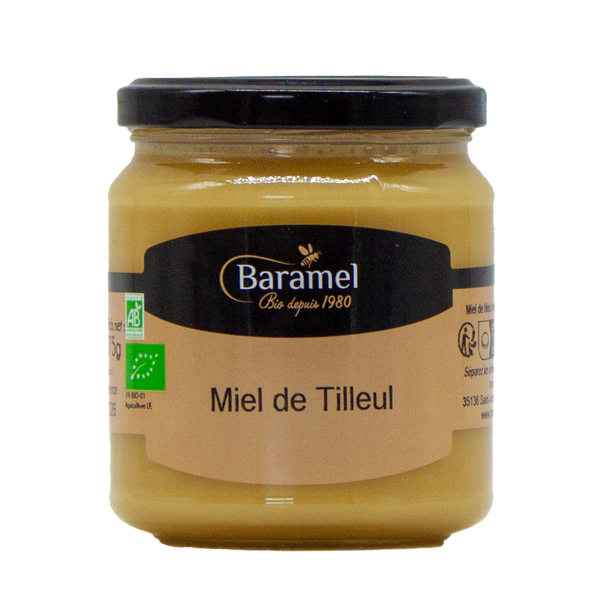 Miel de tilleul crémeux bio (origine UE Non UE) - 375 g