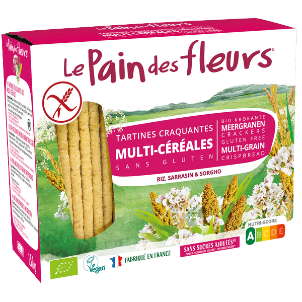 Tartine bio multi-céréales - 150 g