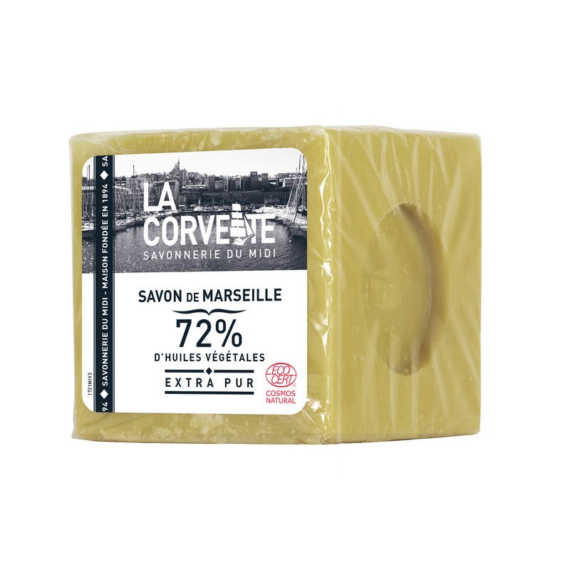 Cube de savon de marseille extra pur - 500 g
