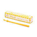 Oriculi en bioplastique jaune