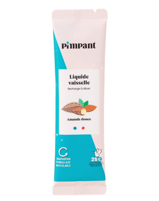 Stick recharge liquide vaisselle amande - 25 g