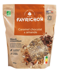 Muesli croustillant caramel, chocolat & amande - 450 g