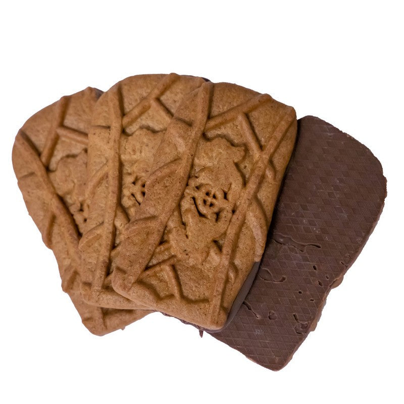Spéculoos de petit épeautre nappés de chocolat noir bio Vrac - 4 kg