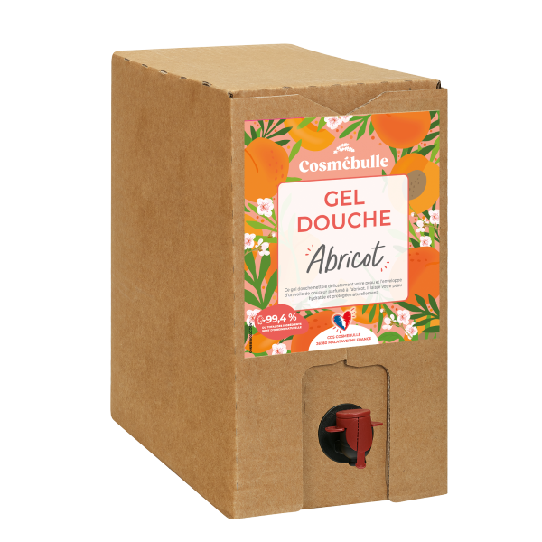 Gel douche abricot Vrac - 10 kg