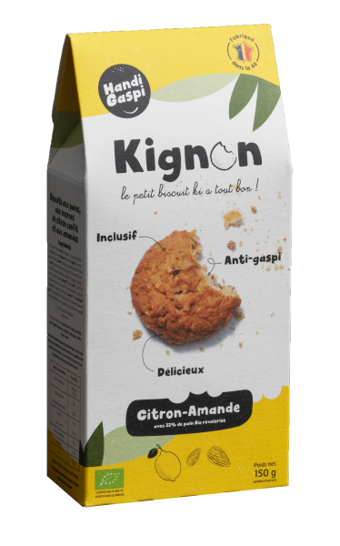 Biscuits citron amande bio (anti gaspi) - 150 g