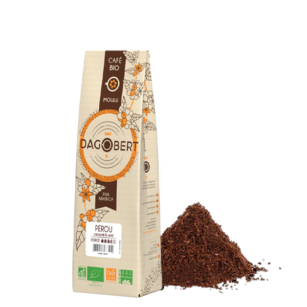 P√©rou 100% arabica, bio et √©quitable - moulu/filtre - 500 g