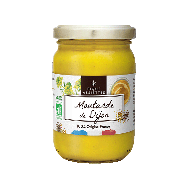 Moutarde de Dijon 100% origine France bio - 200 g