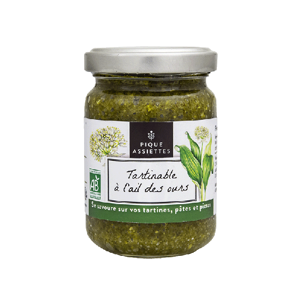 Tartinable à l'ail des ours bio - 120 g