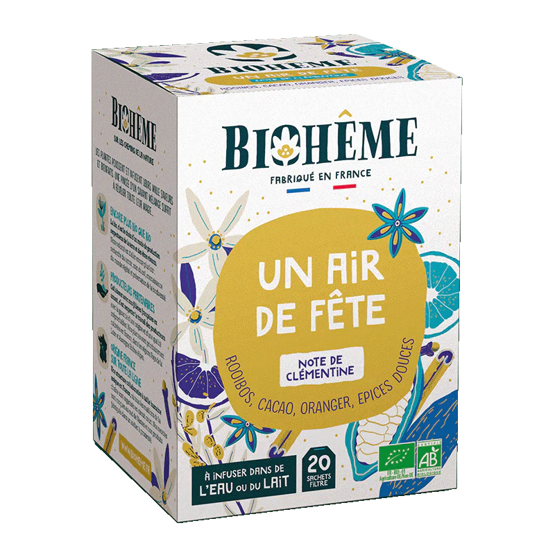 Infusion Un Air de F√™te bio - 20 infusettes