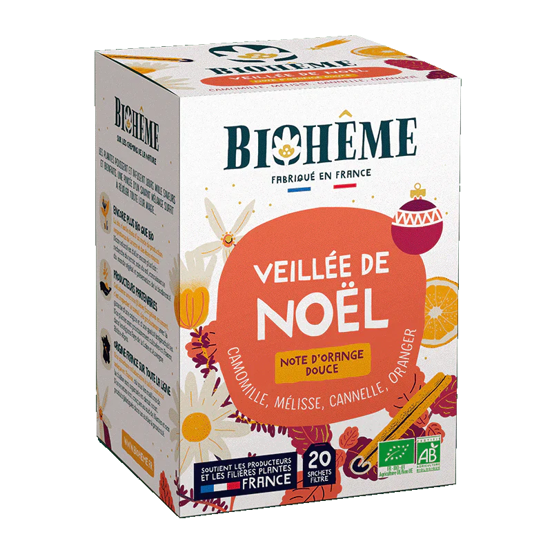 Infusion Veill√©e de No√´l bio - 20 infusettes