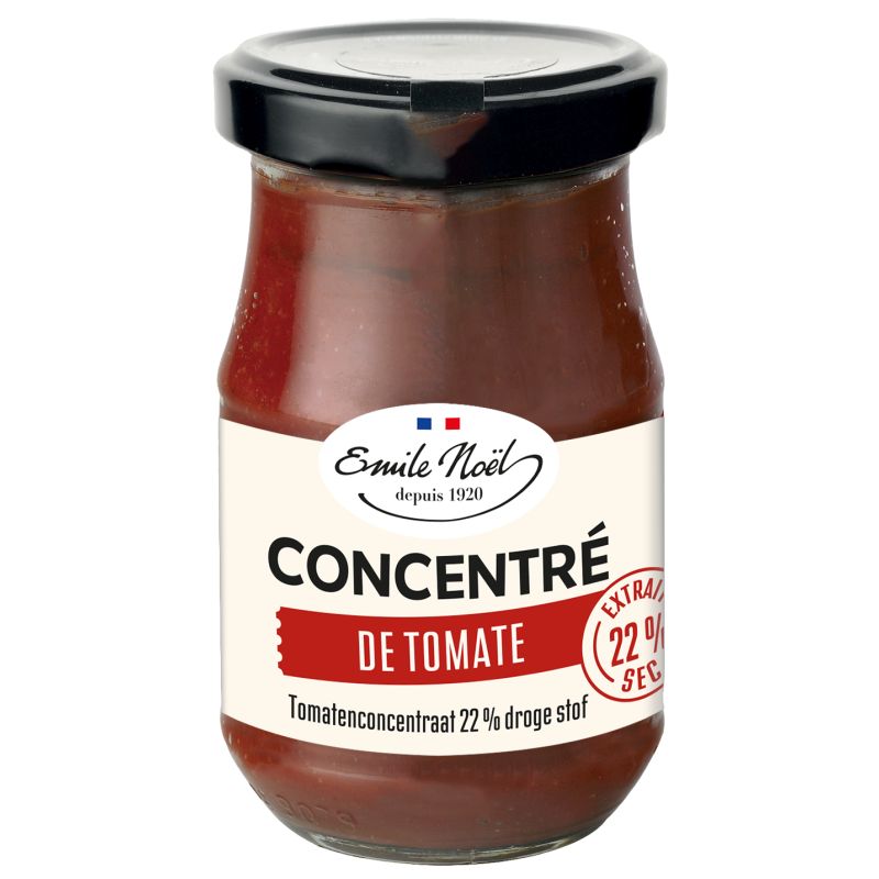 Concentre de tomates à 22% bio - 190 g