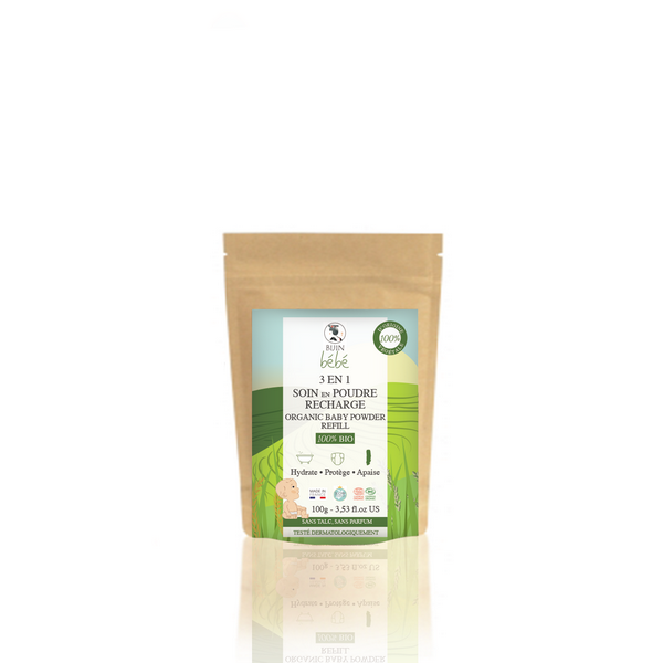 Recharge poudre de soin 3 en 1 pour bébé - 100 g