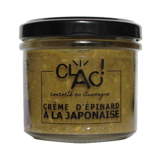 Crème d'épinard à la japonaise bio - 100 g