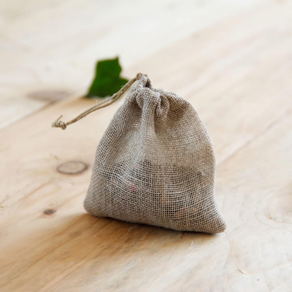 Sachet à thé (voile de lin bio)