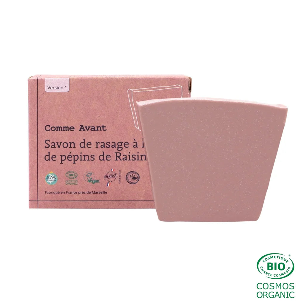 Savon de rasage à l'huile de pépins de raisin (version 1) - 100 g