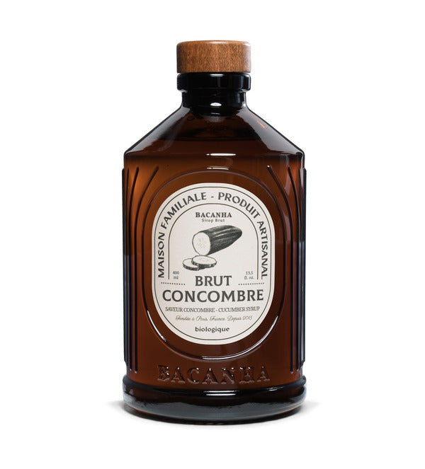 Sirop de concombre brut bio - 400 ml