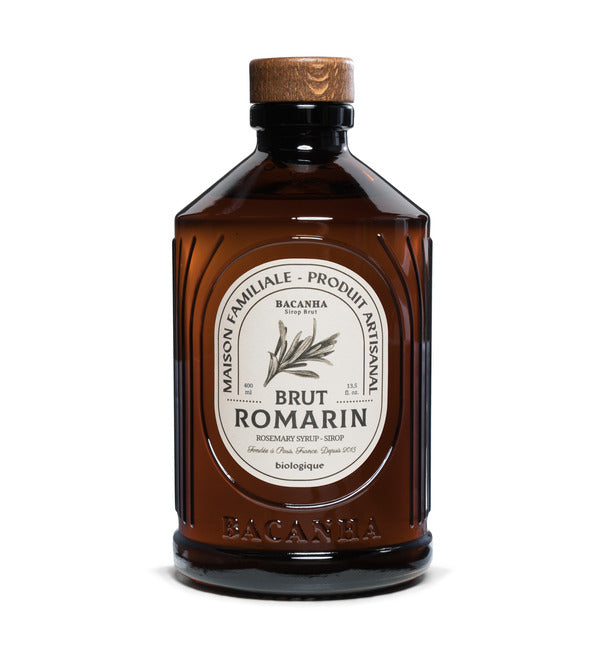 Sirop de romarin brut bio - 400 ml