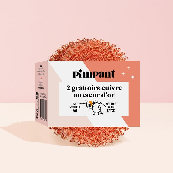 Grattoir en cuivre made in france