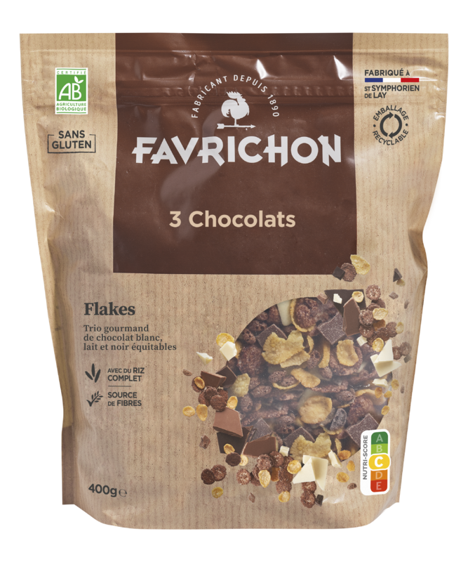Flakes 3 chocolats - 400 g
