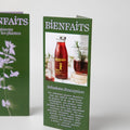 Dépliant présentation boissons naturelles