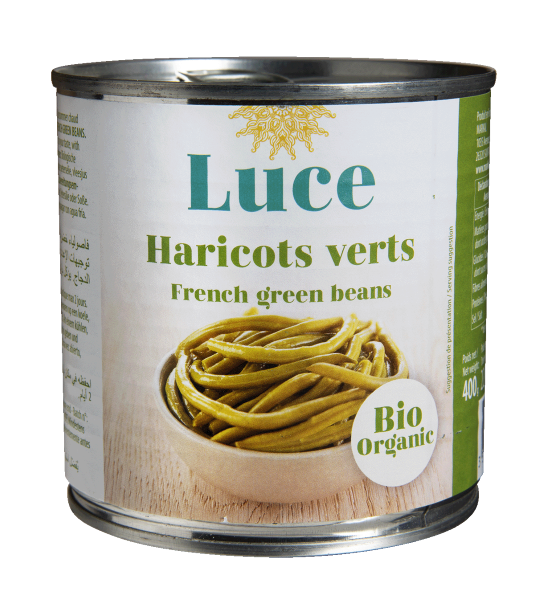 Haricots verts bio (origine France) - 400 g