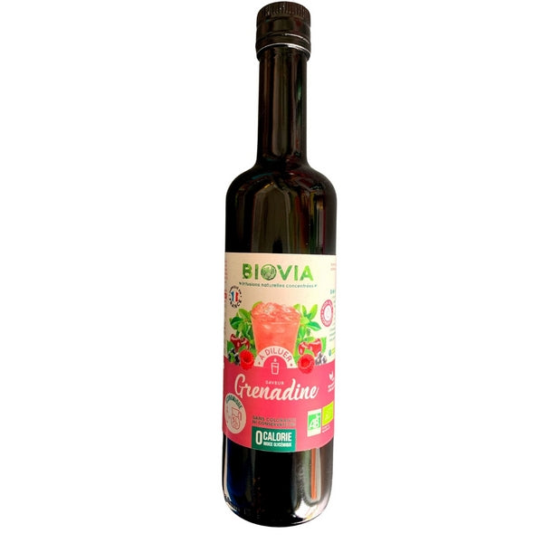 Infusion st√©via grenadine bio (√† diluer comme un sirop) - 50 cL