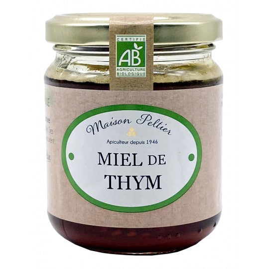 Miel de thym bio (origine Grèce, Espagne) - 250 g