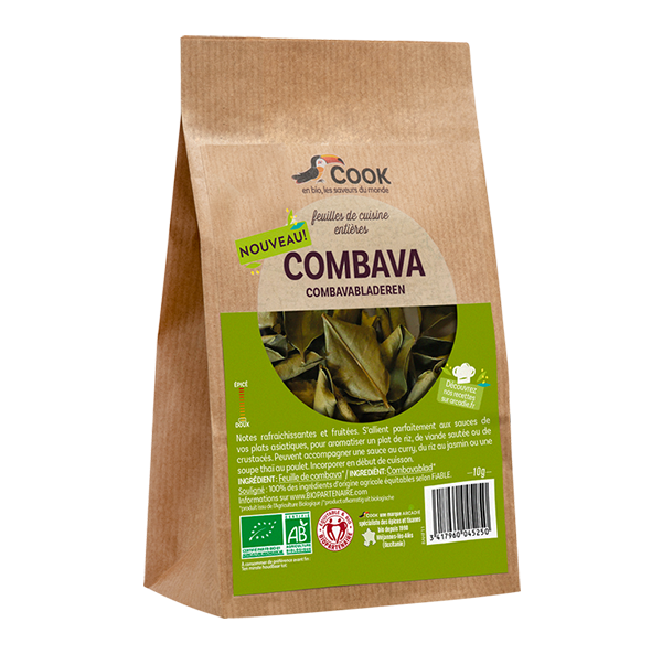 Combava en feuilles biopartenaire (origine Madagascar) - 10 g