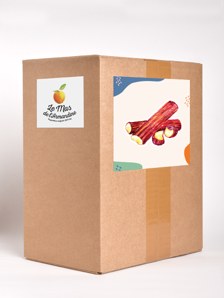 Confiture de rhubarbe bio Vrac - 5 kg