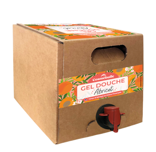 Gel douche abricot - 3 L