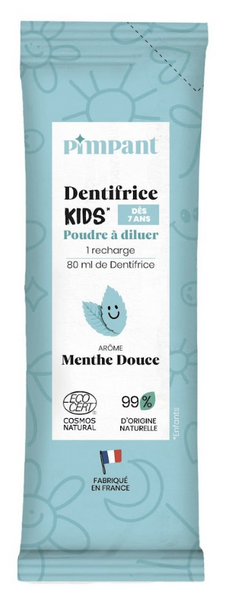 Dentifrice menthe douce kids à diluer - 8 g