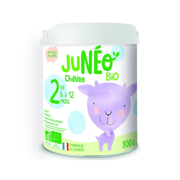 Lait infantile de chèvre bio 2ème âge - 800 g