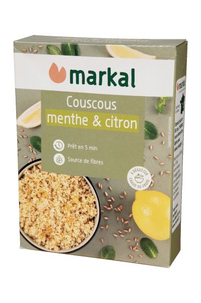 Couscous menthe citron bio (meilleur produit bio 2024) - 250 g