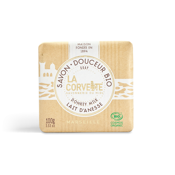 Savonnette douceur bio lait d'ânesse - 100 g