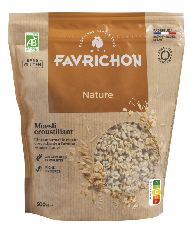 Muesli croustillant nature - 500 g